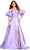 Ashley Lauren 11474 - Strapless Satin Prom Dress Special Occasion Dress 0 / Orchid