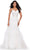 Ashley Lauren 11475 - Ruffled Flare Prom Dress Evening Dresses 00 / White
