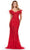 Ashley Lauren 11481 - Lace Mermaid Prom Dress Prom Dresses 00 / Red