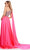 Ashley Lauren 11482 - One Shoulder Prom Gown with Cape Prom Dresses