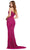 Ashley Lauren 11488 - Fully Beaded Front Slit Evening Gown Pageant Dresses