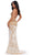 Ashley Lauren 11514 - Fringe Embellished Halter Neck Prom Gown Prom Dresses