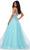 Ashley Lauren 11518 - Glitter Tulle A-Line Prom Dress Prom Dresses