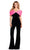 Ashley Lauren 11535 - Oversized Bow Off Shoulder Jumpsuit Formal Pantsuits