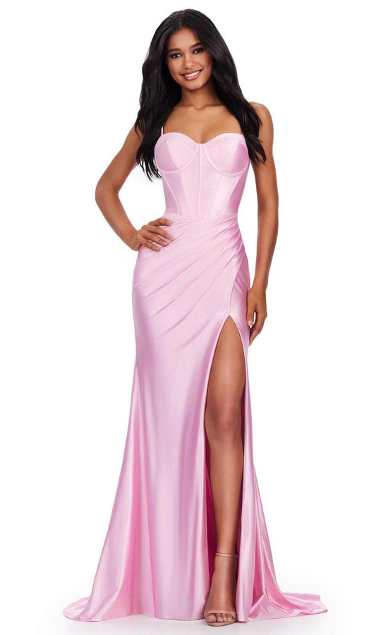 Ashley Lauren 11549 - Sweetheart Corset Bustier Evening Gown