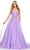Ashley Lauren 11565 - Sweetheart Beaded Choker Ballgown Ball Gowns 0 / Orchid