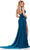 Ashley Lauren 11579 - Jersey Prom Dress with Beadwork Special Occasion Dress