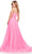 Ashley Lauren 11597 - Strapless Glitter Tulle Prom Gown Prom Dresses