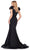 Ashley Lauren 11615 - Puffed Sleeve Mermaid Evening Gown Evening Dresses