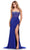 Ashley Lauren 11616 - Beaded Scoop Prom Dress Special Occasion Dress 00 / Royal