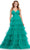 Ashley Lauren 11622 - Tiered Tulle Prom Dress Prom Dresses 00 / Jade