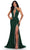 Ashley Lauren 11634 - High Halter Sequin Evening Gown Evening Dresses 0 / Emerald