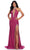 Ashley Lauren 11634 - High Halter Sequin Evening Gown Evening Dresses 0 / Fuchsia