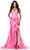 Ashley Lauren 11638 - Ruffled Mermaid Prom Dress Prom Dresses 00 / Pink