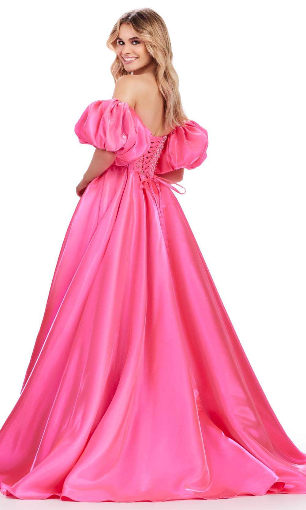 Ashley Lauren 11642 - Jeweled Satin Prom Dress – Couture Candy