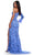 Ashley Lauren 11649 - Feather Cuff Sleeve Prom Dress Special Occasion Dress
