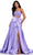 Ashley Lauren 11650 - Two Piece Semi-Sweetheart Ballgown Prom Dresses 00 / Lilac