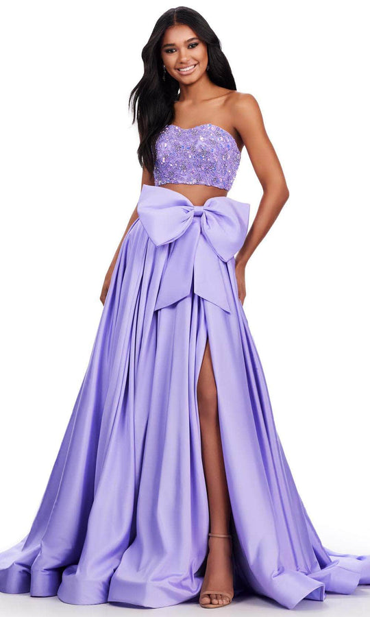 Ashley Lauren 11650 - Two Piece Semi-Sweetheart Ballgown