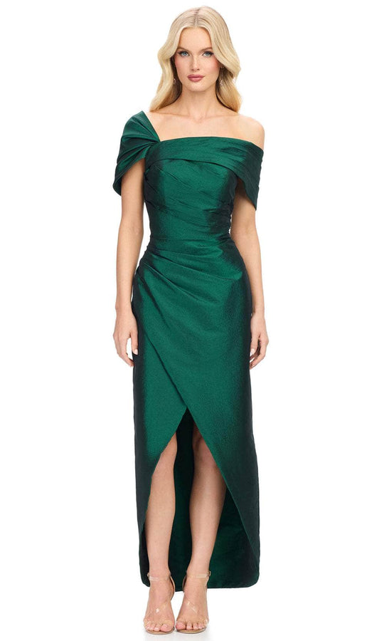 Ashley Lauren 11719 - Off Shoulder High Low Evening Dress