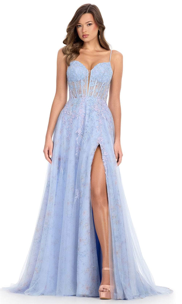 Ashley Lauren 11849 - Long A-Line Dress