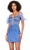 Ashley Lauren 4588 - Feather Corset Homecoming Dress Homecoming Dresses