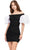 Ashley Lauren 4609 - Oversized Puff Sleeve Beaded Cocktail Dress Cocktail Dresses