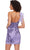 Ashley Lauren 4612 - Beaded One Shoulder Homecoming Dress Homecoming Dresses