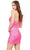 Ashley Lauren 4612 - Beaded One Shoulder Homecoming Dress Special Occasion Dress