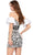 Ashley Lauren 4614 - Strapless Beaded Cocktail Dress Homecoming Dresses