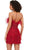 Ashley Lauren 4615 - Beaded Strapless Feather Cocktail Dress Cocktail Dresses