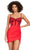Ashley Lauren 4619 - Tulip Hem Ornate Homecoming Dress Homecoming Dresses 00 / Red