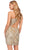 Ashley Lauren 4627 - One Shoulder Sequin Homecoming Dress Special Occasion Dress