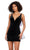 Ashley Lauren 4646 - Velvet Sheath Bow-Detailed Dress Homecoming Dresses