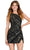 Ashley Lauren 4652 - Beaded One Shoulder Cocktail Dress Cocktail Dresses