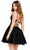 Ashley Lauren 4655 - Open Back Lace A-Line Dress Cocktail Dresses