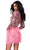Ashley Lauren 4673 - Long Sleeve Mirror Embellished Cocktail Dress Cocktail Dresses