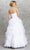 Aspeed Bridal - LH032 Strapless Lace-Up Back Wedding Gown Wedding Dresses M / Ivory