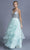 Aspeed Design - L1974 Plunging V Neck Sleeveless Prom Gown Prom Dresses S / Royal