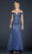 Aspeed Design - L2091 Off Shoulder Trumpet Prom Gown Evening Dresses S / Slate Blue