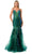 Aspeed Design L2659 - Sequin Trumpet Prom Dress Special Occasion Dress XXS / Emerald