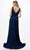Aspeed Design L2714 - V-Neck Pleated A-Line Prom Dress Special Occasion Dress