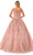 Aspeed Design L2728 - Off Shoulder Embellished Ballgown Special Occasion Dress