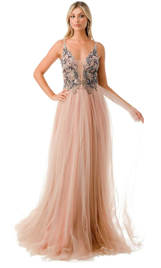 Aspeed Design L2781A - Beaded Bodice Prom Dress