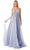 Aspeed Design L2790W - Embroidered Sleeveless Evening Gown Special Occasion Dress XS / Pewter