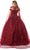 Aspeed Design L2804C - Off Shoulder Beaded Ballgown With Cape Special Occasion Dress