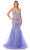 Aspeed Design L2807M - Illusion Corset Sequin Evening Gown Special Occasion Dress XS / Lilac