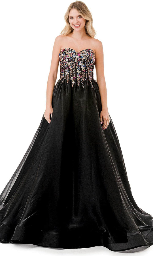 Aspeed Design L2855K - Beaded Sweetheart Neck Ballgown