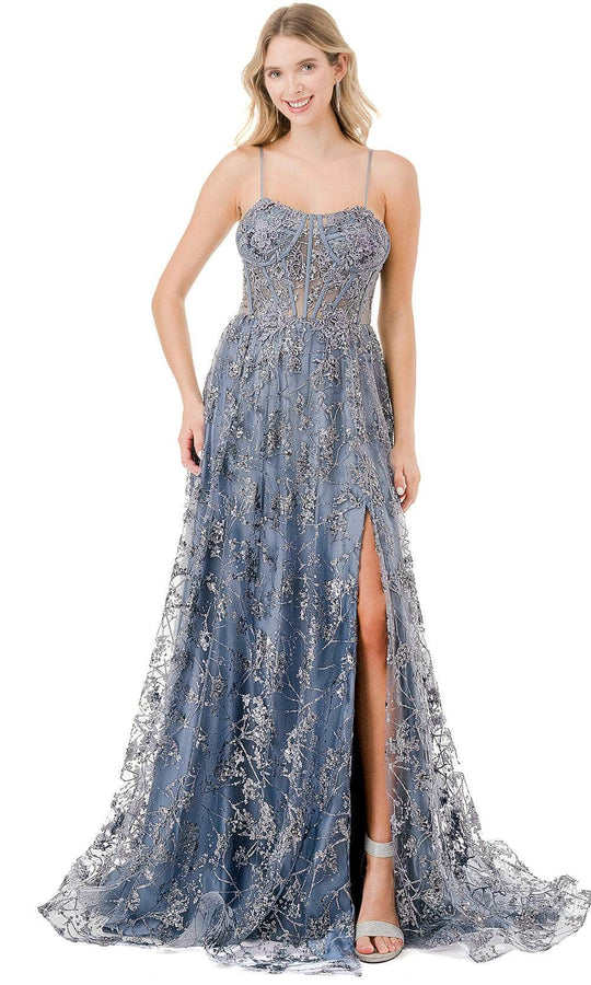 Aspeed Design L2907T - Sleeveless Corset Bodice Prom Gown