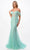 Aspeed Design P2100 - Off Shoulder Bustier Prom Dress Special Occasion Dress XS / Mint