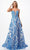 Aspeed Design P2208 - Embroidered A-Line Prom Dress Prom Dresses XS / Perry Blue